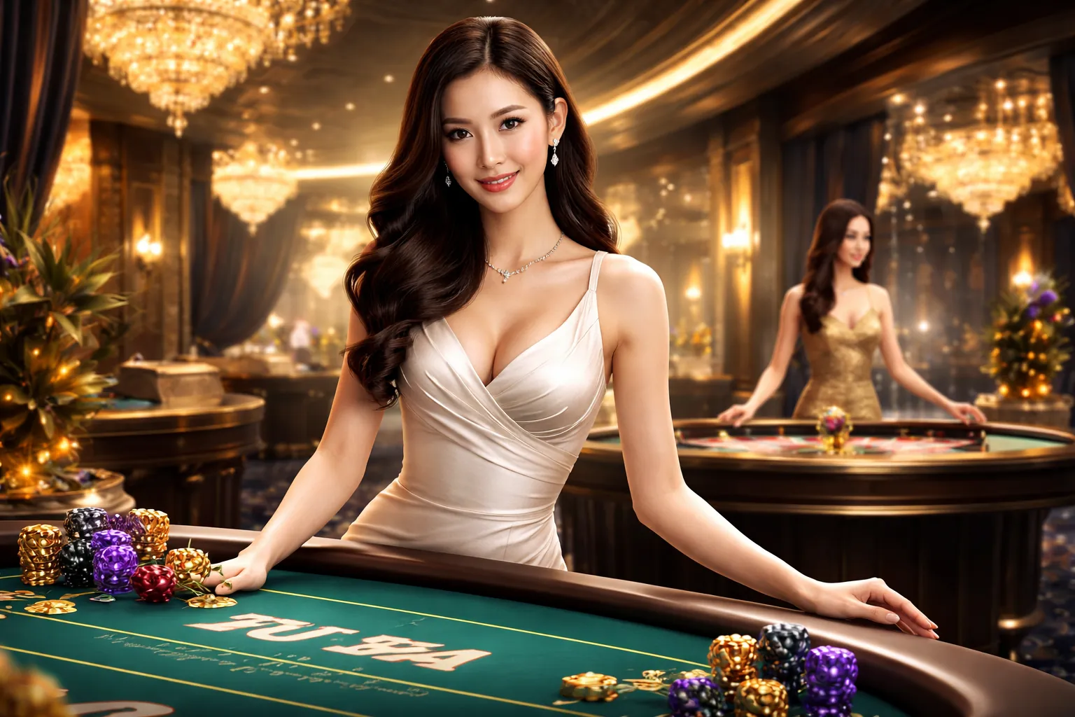 Hình ảnh tổng quan về 7clubs uy tín và dịch vụ hỗ trợ khách hàng