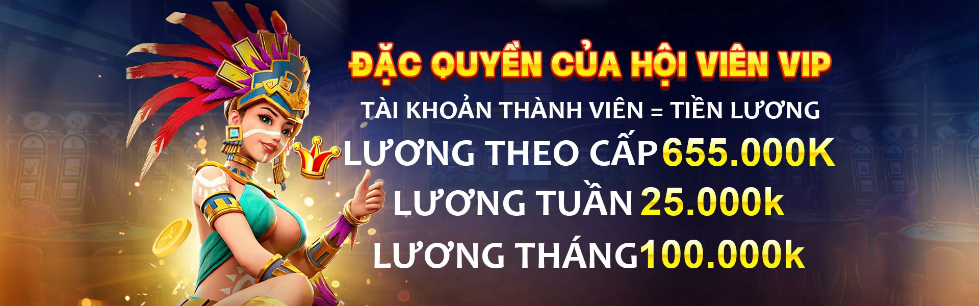 Sảnh casino trực tuyến sang trọng tại 7clubs uy tín